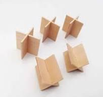 Wooden Pizza Stool ( 100 pcs) - Eco-friendly packaging